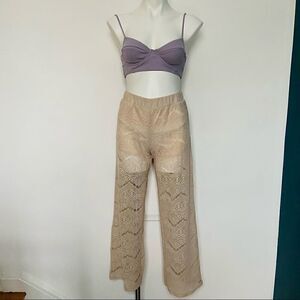 KirraโLaceโCrochetย BohoโBeachโPants